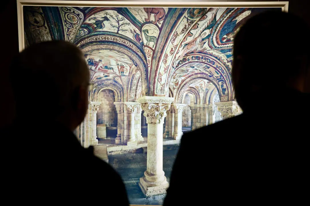 Acto de inauguraci&oacute;n de la exposici&oacute;n temporal &lsquo;El Pante&oacute;n Real a trav&eacute;s de las miradas&rsquo;, organizada con motivo de la inauguraci&oacute;n del Museo de la FAO en Roma, donde Espa&ntilde;a est&aacute; representada por el Calendario Agr&iacute;cola de San Isidoro. Fotos: Campillo