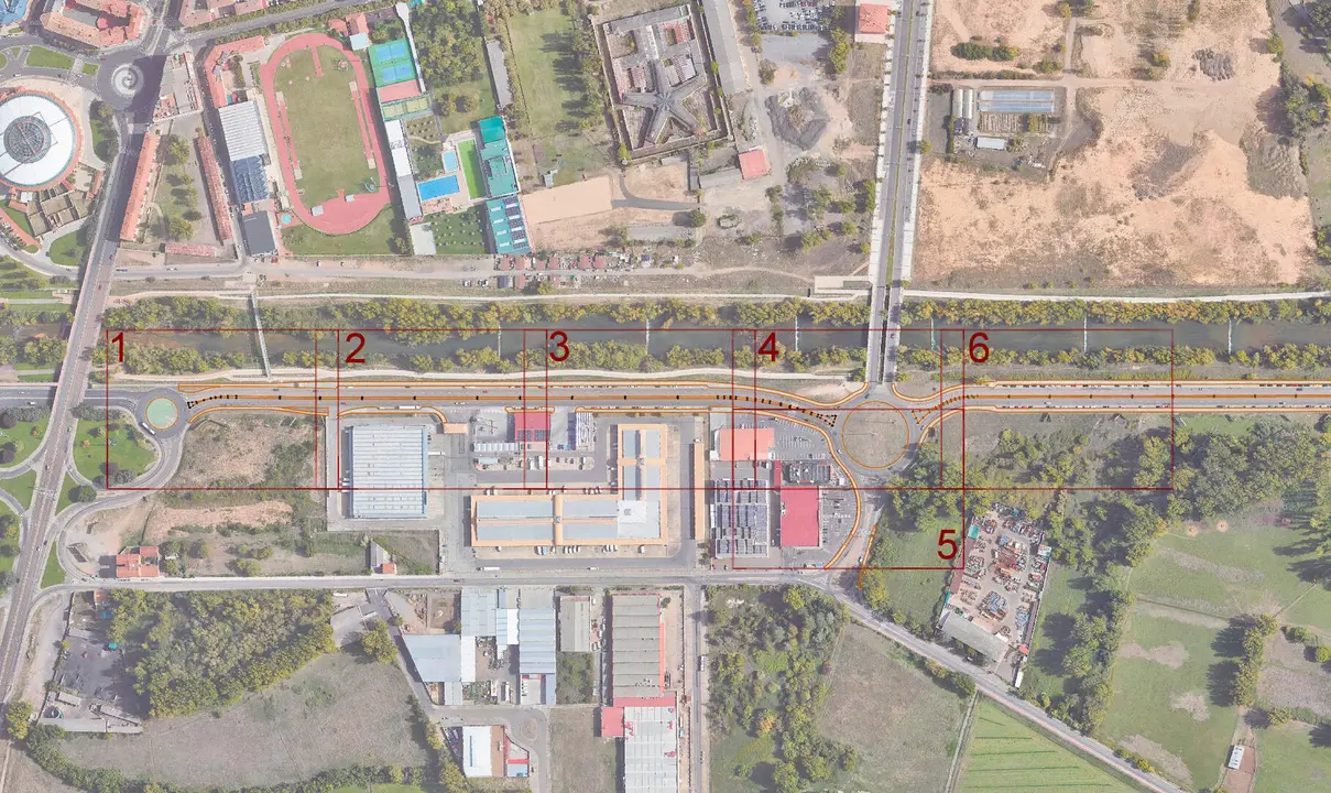 Proyecto de arreglo de la mediana y creación de tres nuevos pasos de peatones en Avenida Ingeniero Sáenz de Miera, por valor de 500.000 euros.