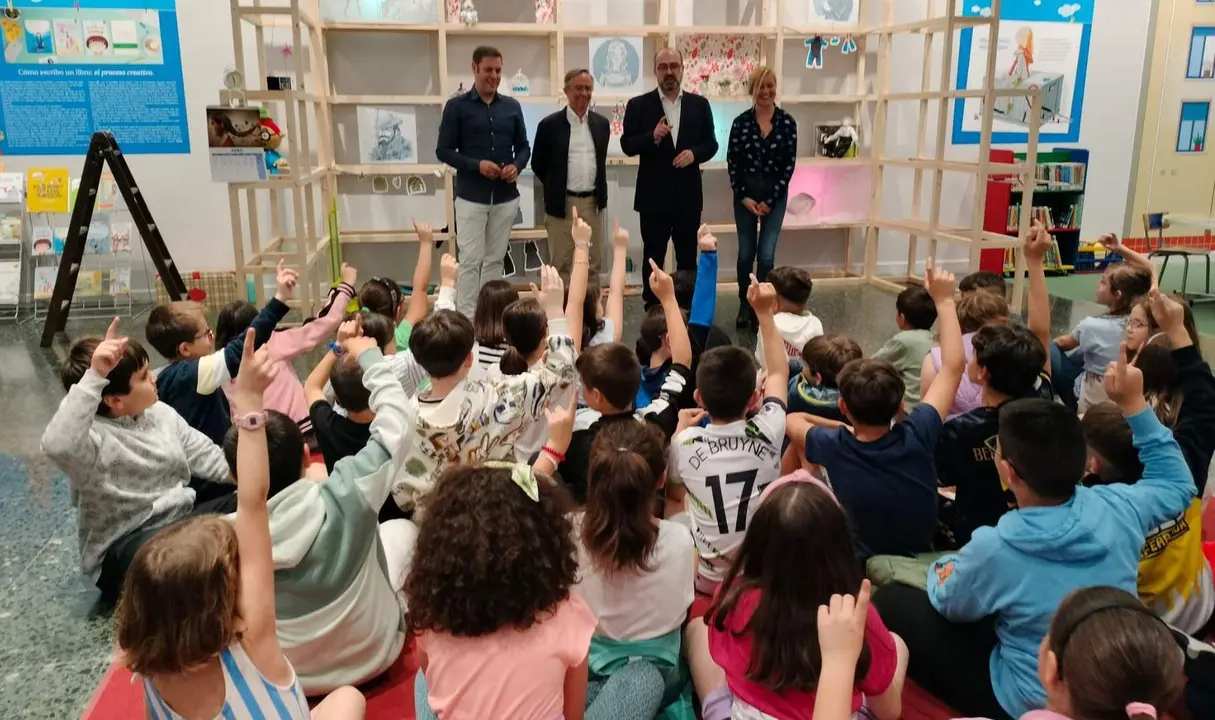 El alcalde Marco Morala, durante la inauguración del Salibrín de 2024.