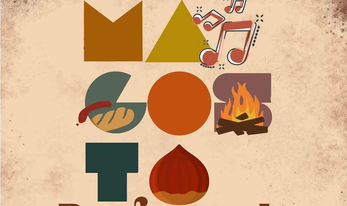 Imagen del cartel promocional del magosto.