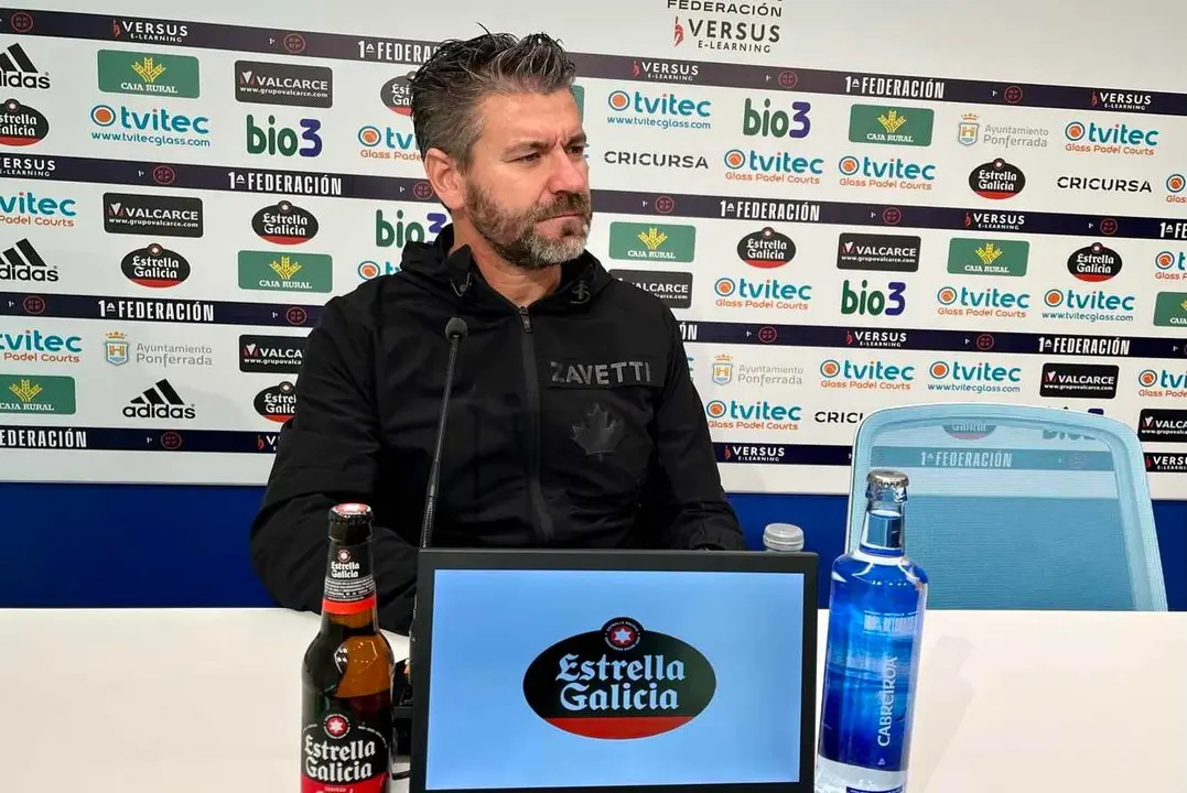 Estévez, durante la rueda de prensa de este miércoles.