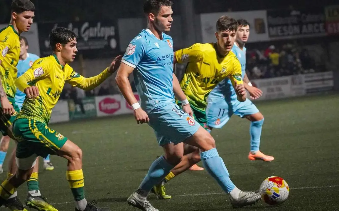 Paraschiv, en un lance del partido ante el Tropezón.