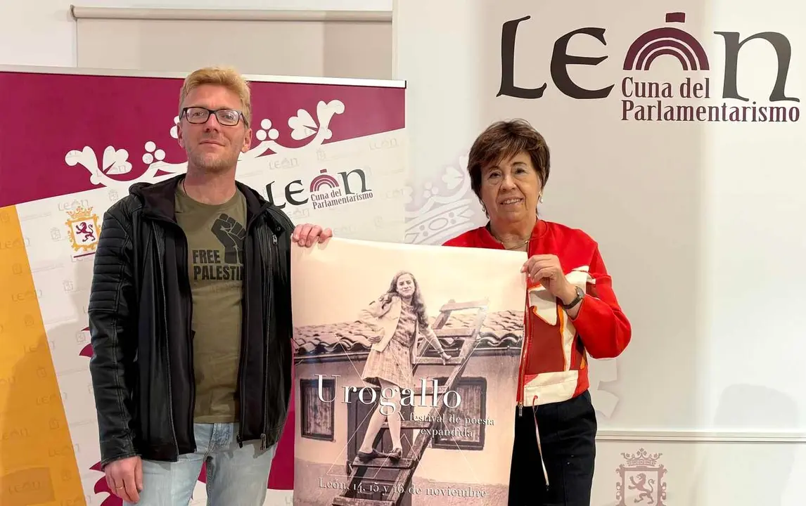 Presentación del Festival Urogallo en el Ayuntamiento de León.