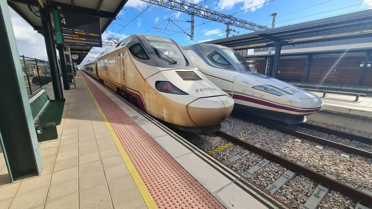 El hielo en el intercambiador ha afectado directamente al tr&aacute;fico de trenes en Le&oacute;n.