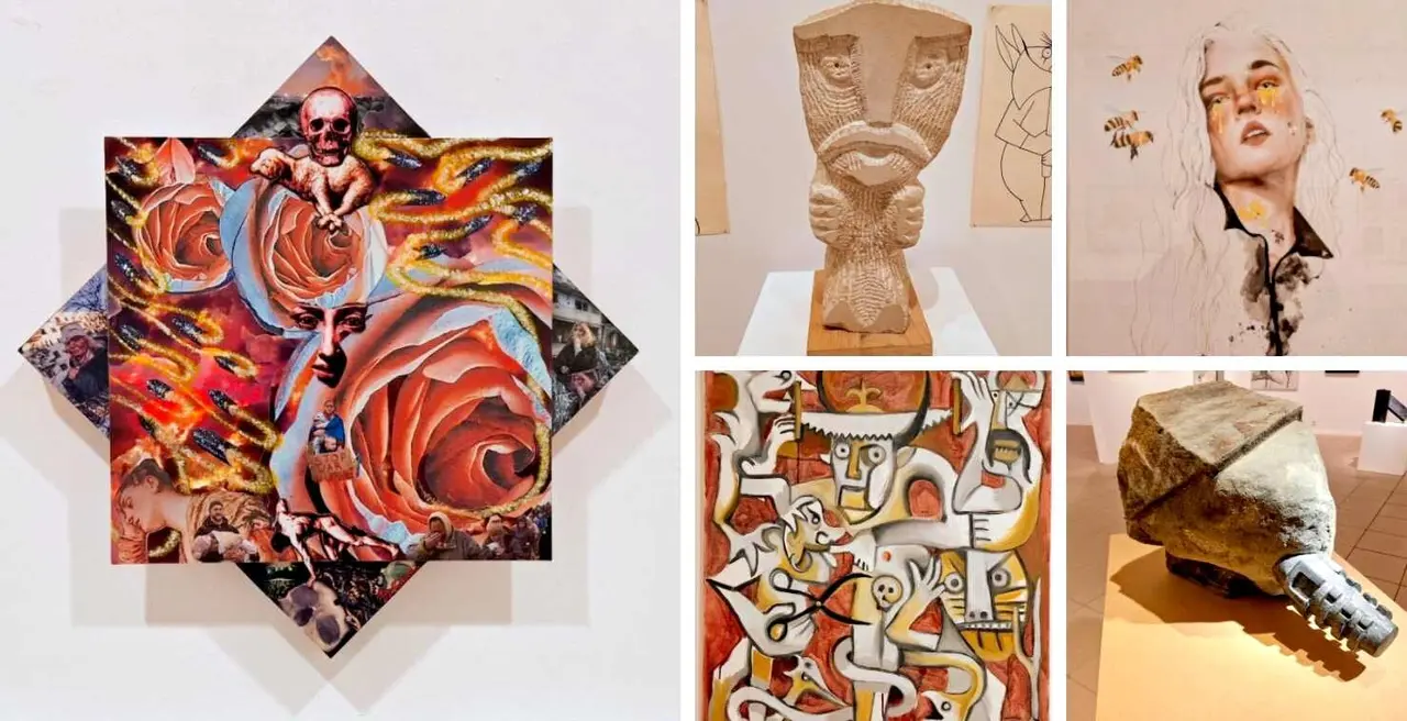 Imagen de una parte de la muestra expositiva realizada por el ILC.