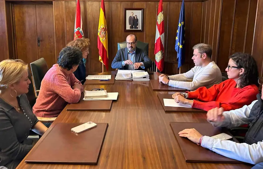 Imagen de la junta de gobierno celebrada en Ponferrada.