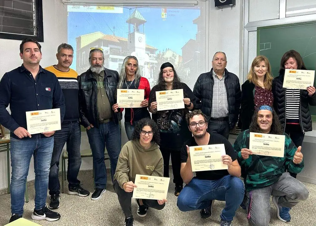 La Robla clausura el VII programa de formación y empleo.