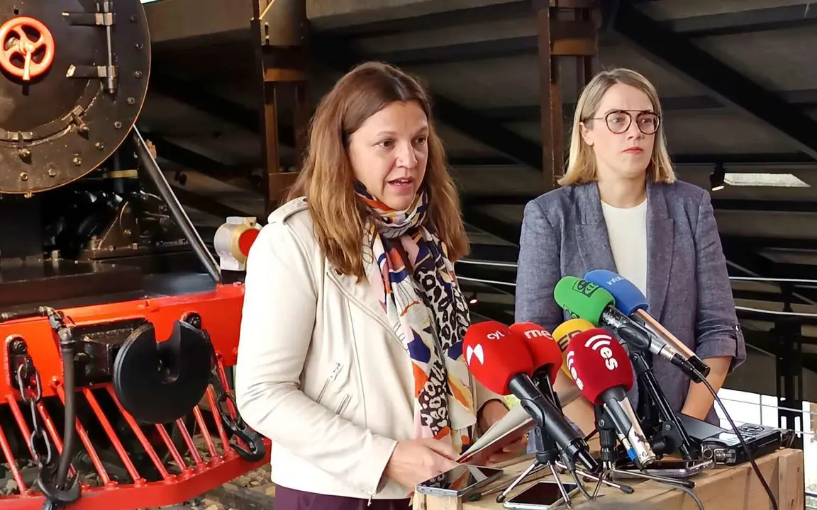 Un instante de la rueda de prensa celebrada este martes en Ciuden.