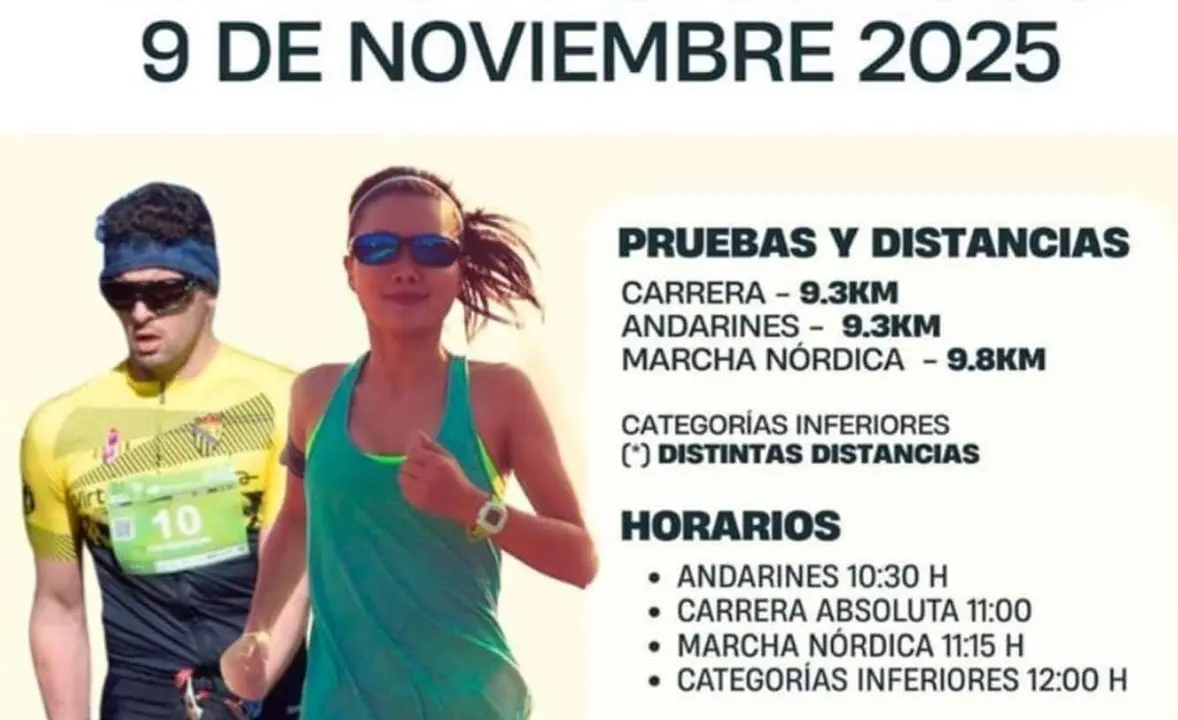 Imagen del cartel promocional de la prueba que se disputará en Sariegos.