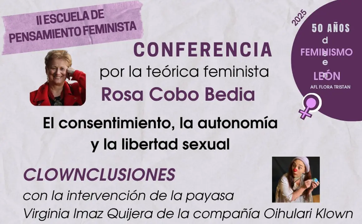 Imagen del cartel promocional de las citas programadas por Flora Tristán en su aniversario.