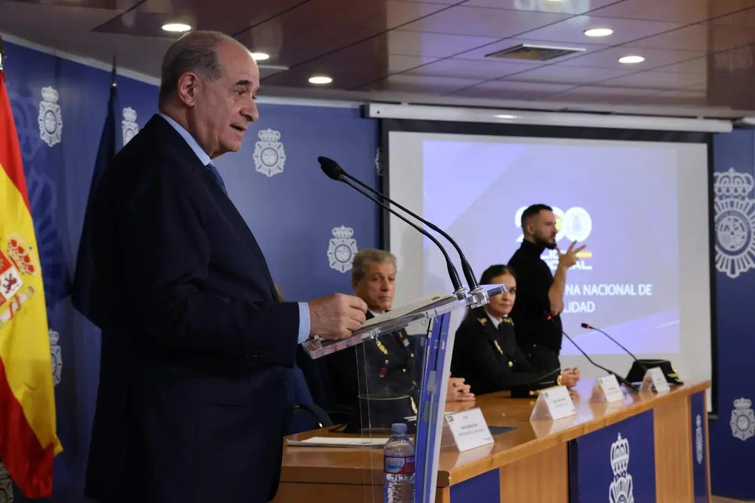 El director general de la Policía, Francisco Pardo, ha presidido este miércoles en Madrid  el acto de presentación.
