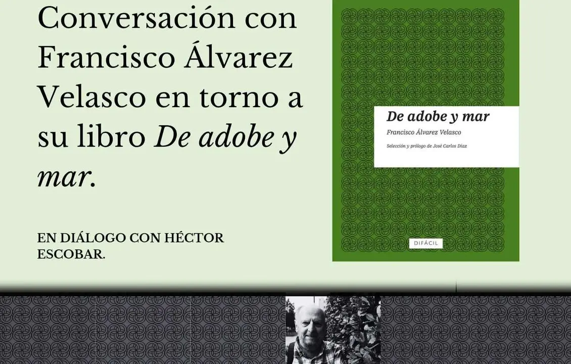 Imagen del cartel promocional del encuentro con Francisco Álvarez Velasco en San Feliz de Torío.