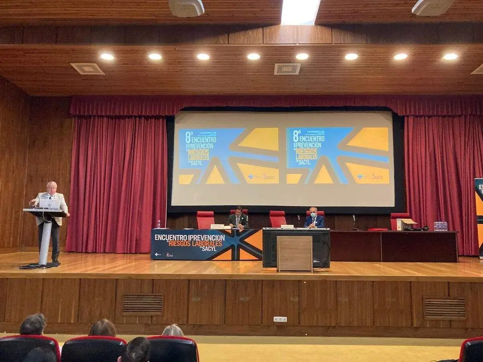 El evento fue inaugurado por el gerente del Caule. Foto: Sacyl