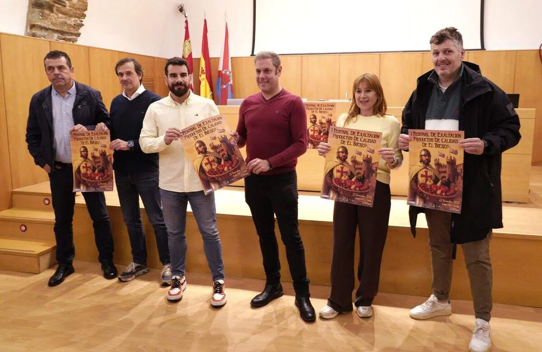Presentación del I Festival de exaltación de productos de calidad de El Bierzo. Foto: César Sánchez