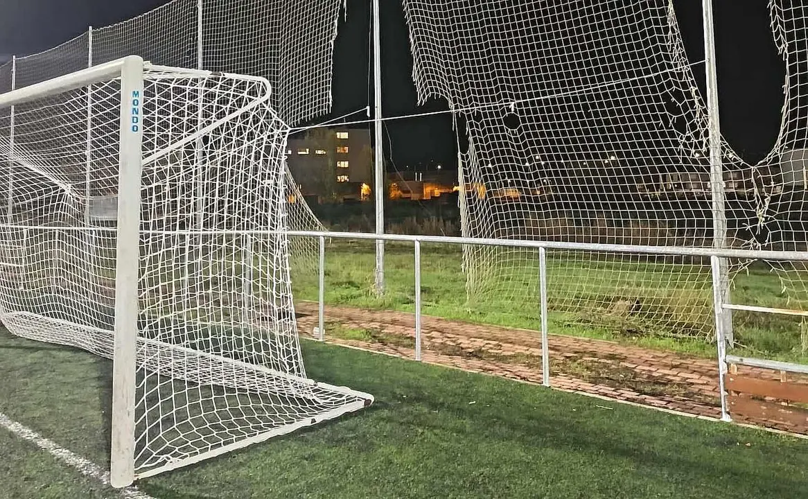 UPL reclama la reparación urgente de las redes del campo de La Palomera.