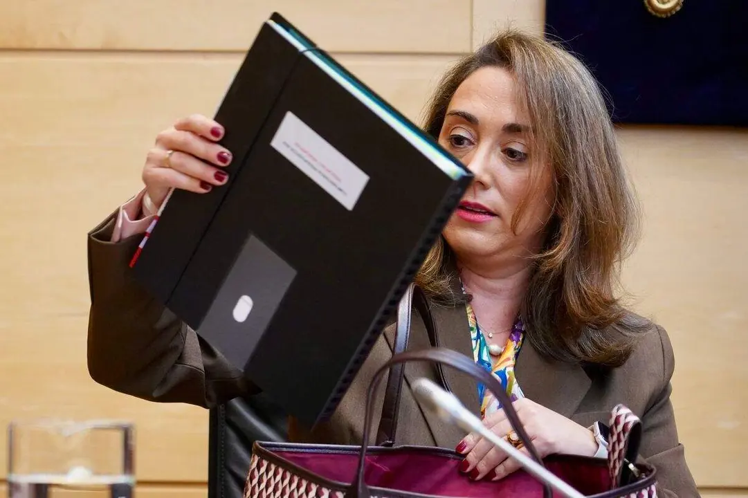 La consejera de Agricultura, Ganadería y Desarrollo Rural, María González Corral, comparece en las Cortes para informar sobre el proyecto de ley de Presupuestos Generales de la Comunidad para 2026, en lo relativo a su departamento. Foto: Leticia Pérez