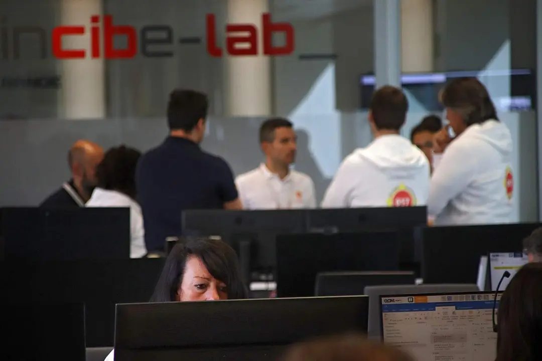 El Instituto Nacional de Ciberseguridad celebra un simulacro en vivo de un ciberataque y crisis realista de ransomware e intentos de intrusión en los servicios públicos. Foto: Peio García