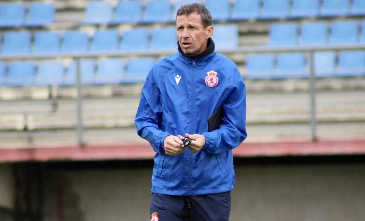 'Cuco' Ziganda, durante una sesi&oacute;n de entrenamiento.