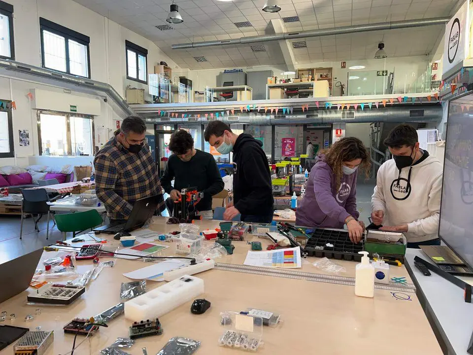 Un instante del Fab Academy 2023.