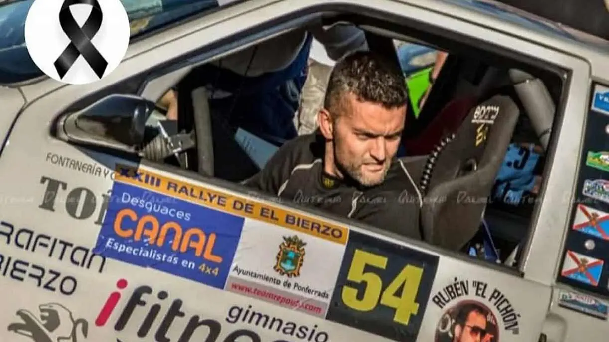 El piloto berciano Carlos Vecín. Foto: Escudería Team Repauto