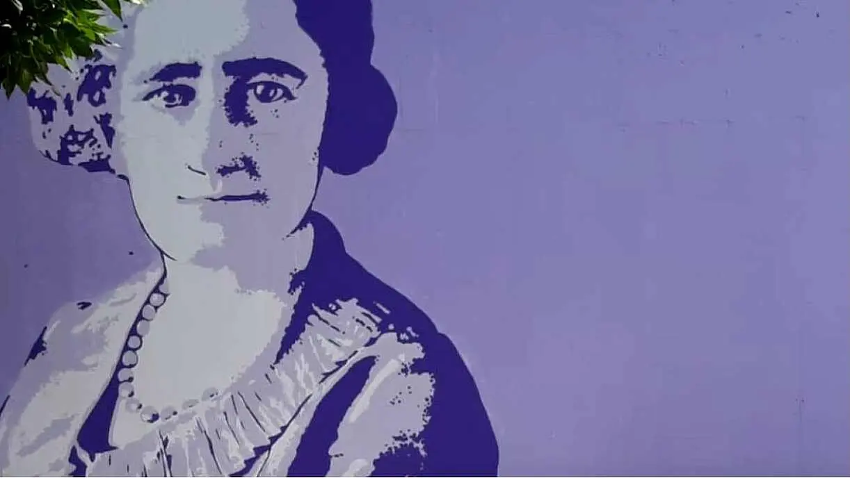 Mural de concienciación en defensa de los derechos