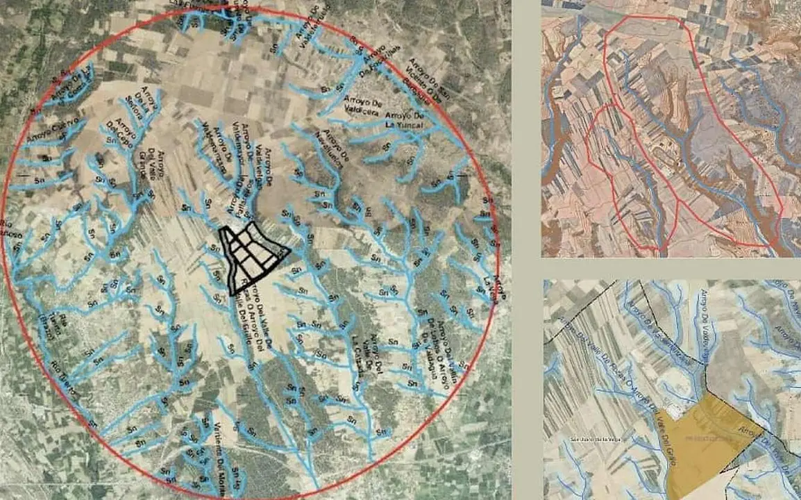 Imagen del proyecto de macrovertedero, que ocupará 140 hectáreas.