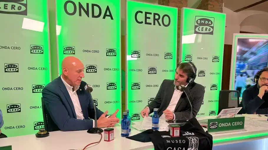 El alcalde de León, José Antonio Diez, durante su entrevista en Onda Cero.