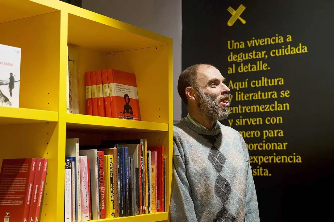 David Lera, de la librería Literatessen.