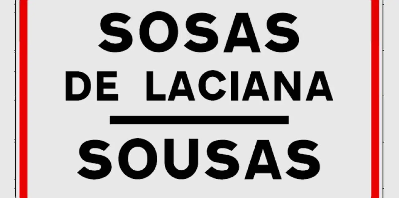 Nueva señalética en pachuezu en Laciana aprobada por el Ayuntamiento de Villablino.