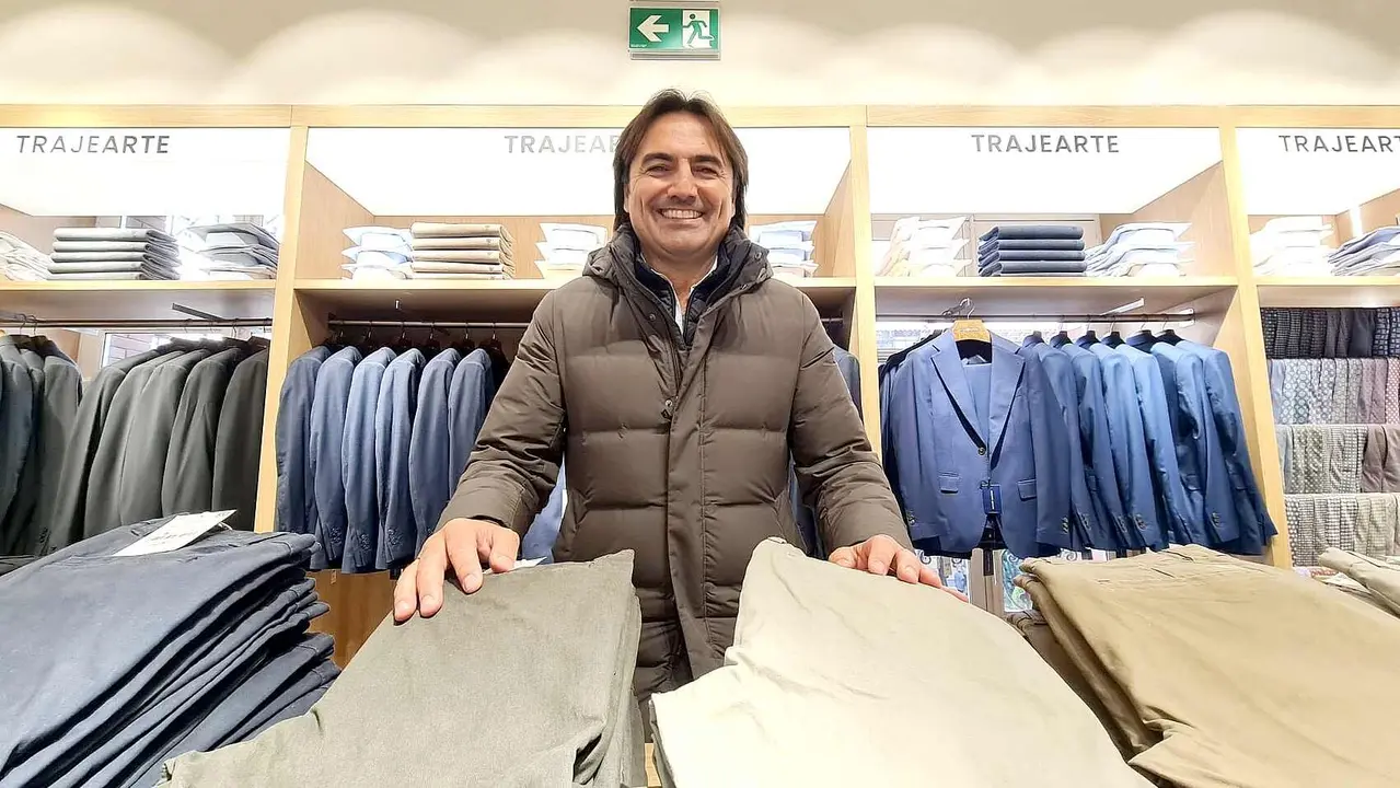 Álvaro Moreno, este jueves, durante su entrevista con Heraldo de León.