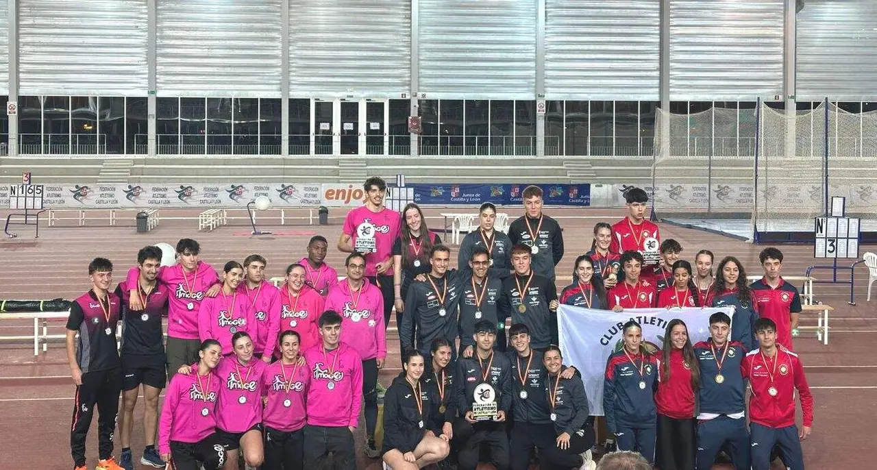El Club Sprint Atletismo León revalida su título de campeón de clubes mixtos en pista cubierta.
