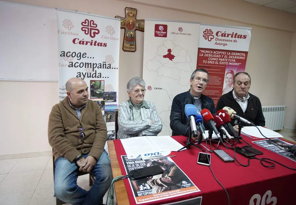 Presentación Campaña de Navidad de Cáritas Diocesana de Astorga.