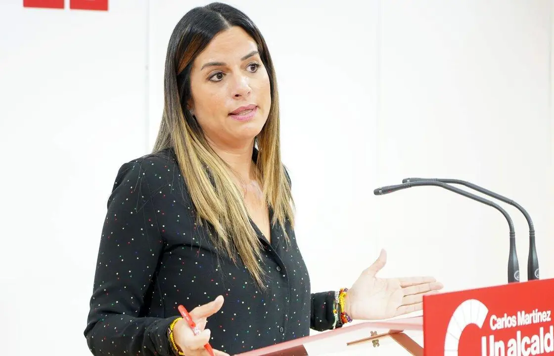 La vicesecretaria general del PSOECyL, Nuria Rubio, comparece para analizar asuntos de actualidad política de Castilla y León.