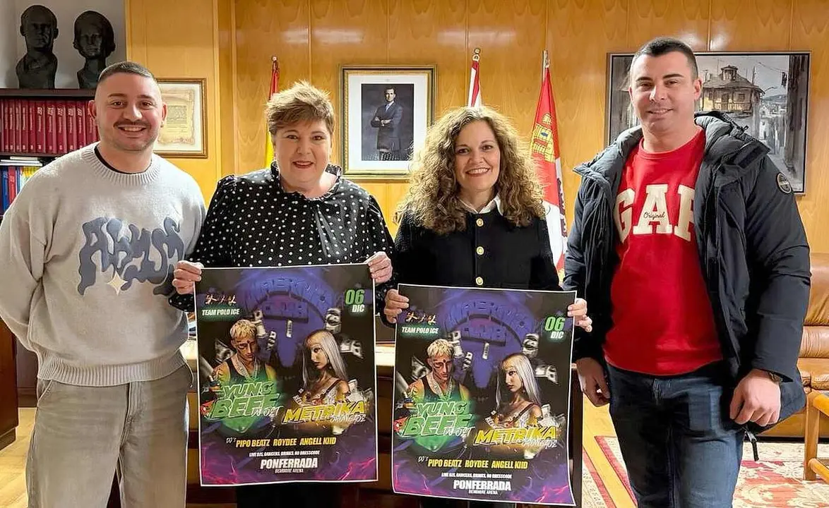 Un instante de la presentación de la programación de música urbana.