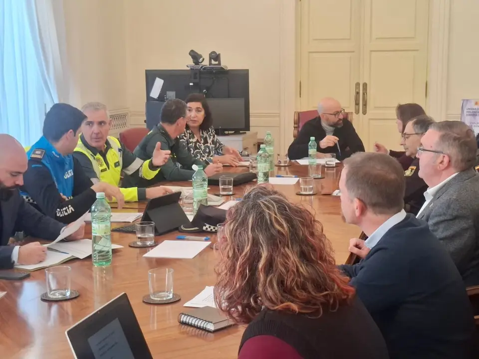 Comisión especial de tráfico celebrada este jueves en la Subdelegación del Gobierno en León.