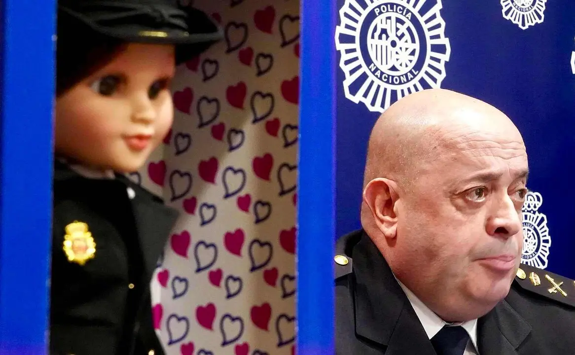 El jefe Superior de la Policía Nacional en Castilla y León, Juan Carlos Hernández Muñoz, prese