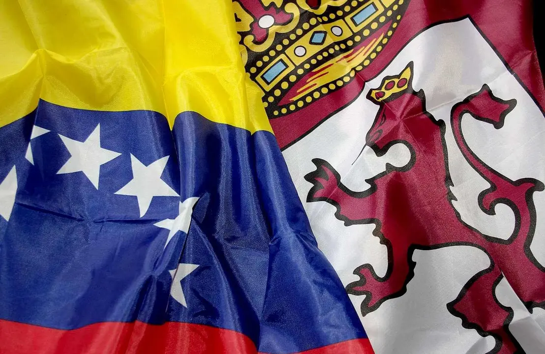 Venezolanos en León