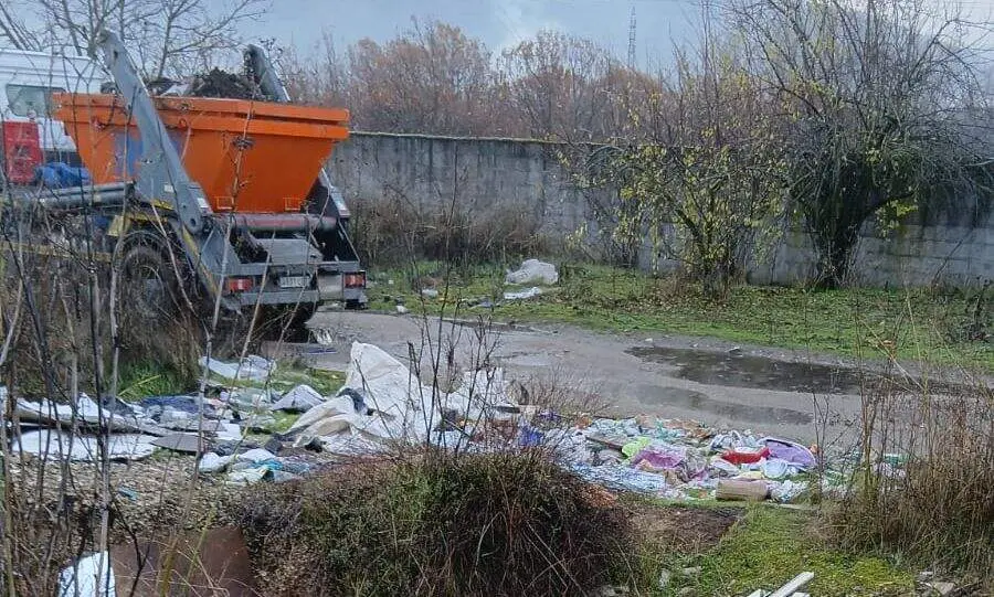 Uno de los vertederos ilegales intervenidos en Ponferrada. Foto: Ayto. Ponferrada