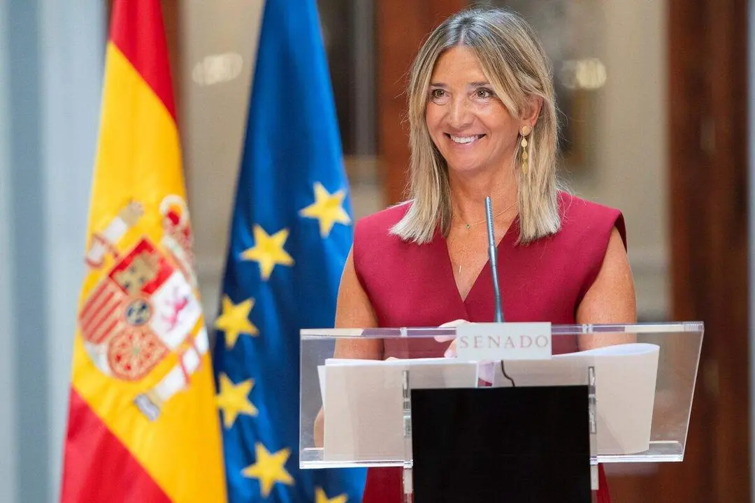La portavoz el PP en el Senado, Alicia García.