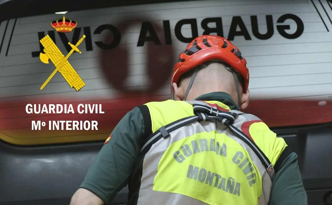 Imagen de los equipos de rescate de montaña de la Guardia Civil.