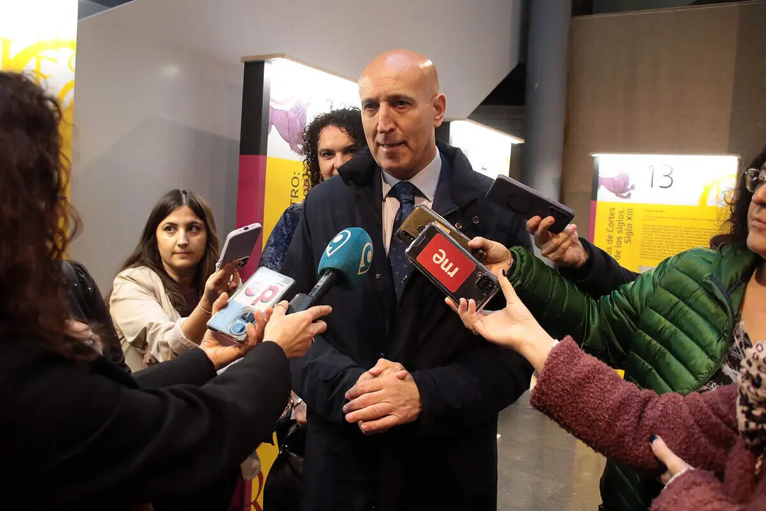 El alcalde de Le&oacute;n, Jos&eacute; Antonio Diez, durante un acto institucional.