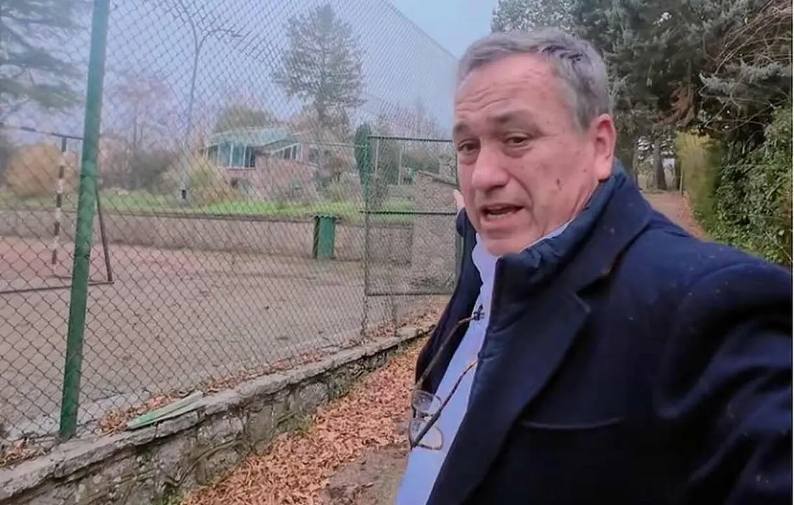 El promotor, durante el anuncio difundido en redes sociales.