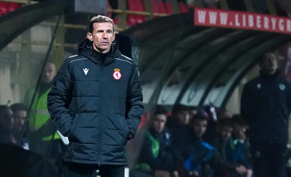 Ziganda, durante el partido de este viernes.