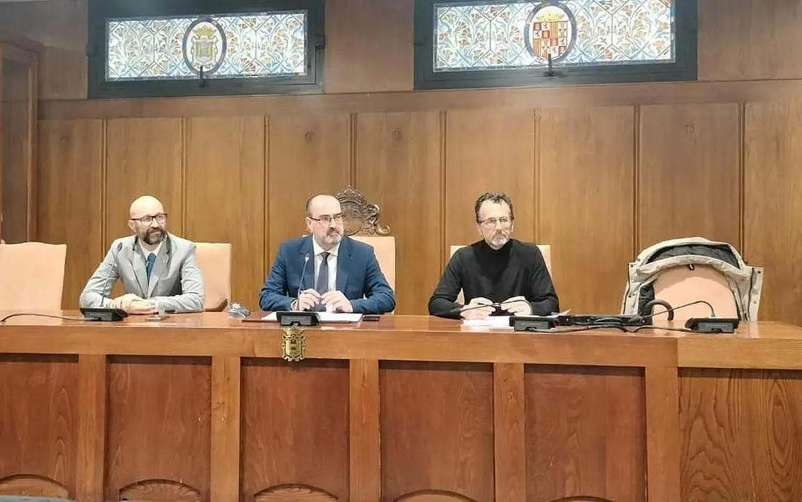 Junta local seguridad para Navidad en el Ayuntamiento de Ponferrada.