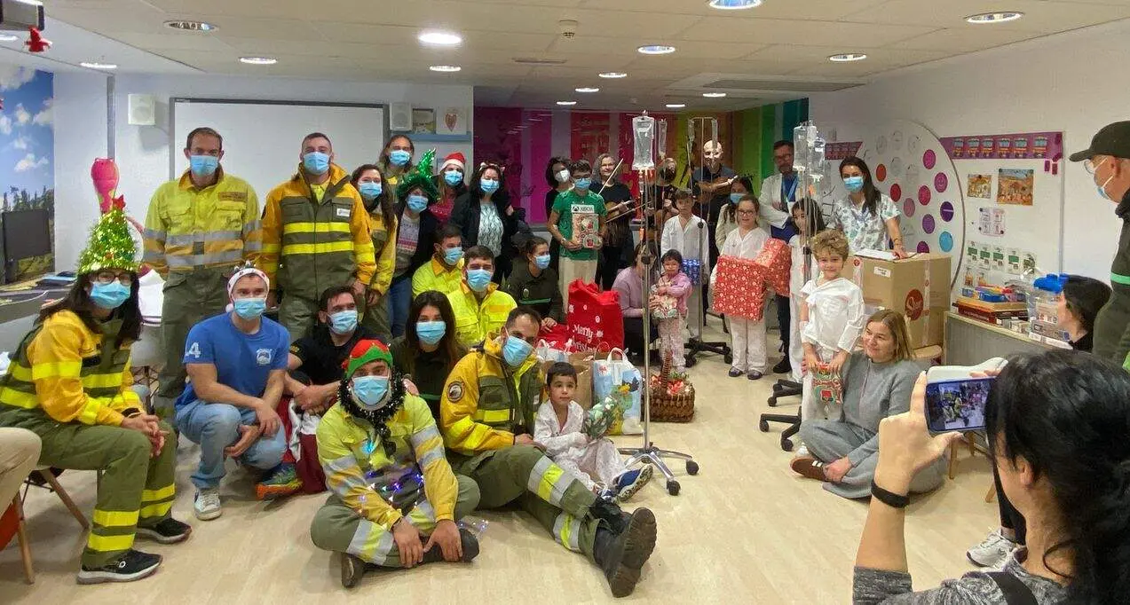 Momento de la actuaci&oacute;n