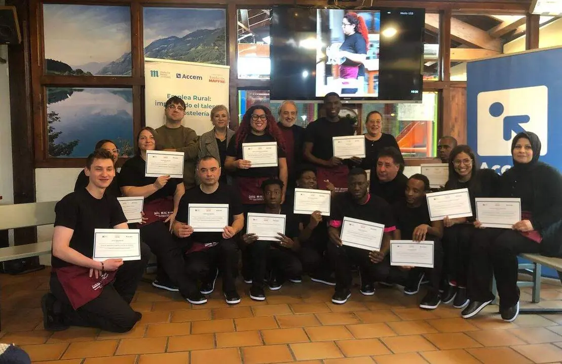 Clausura del programa Emplea Rural en Valencia de Don Juan. Foto: PSOE