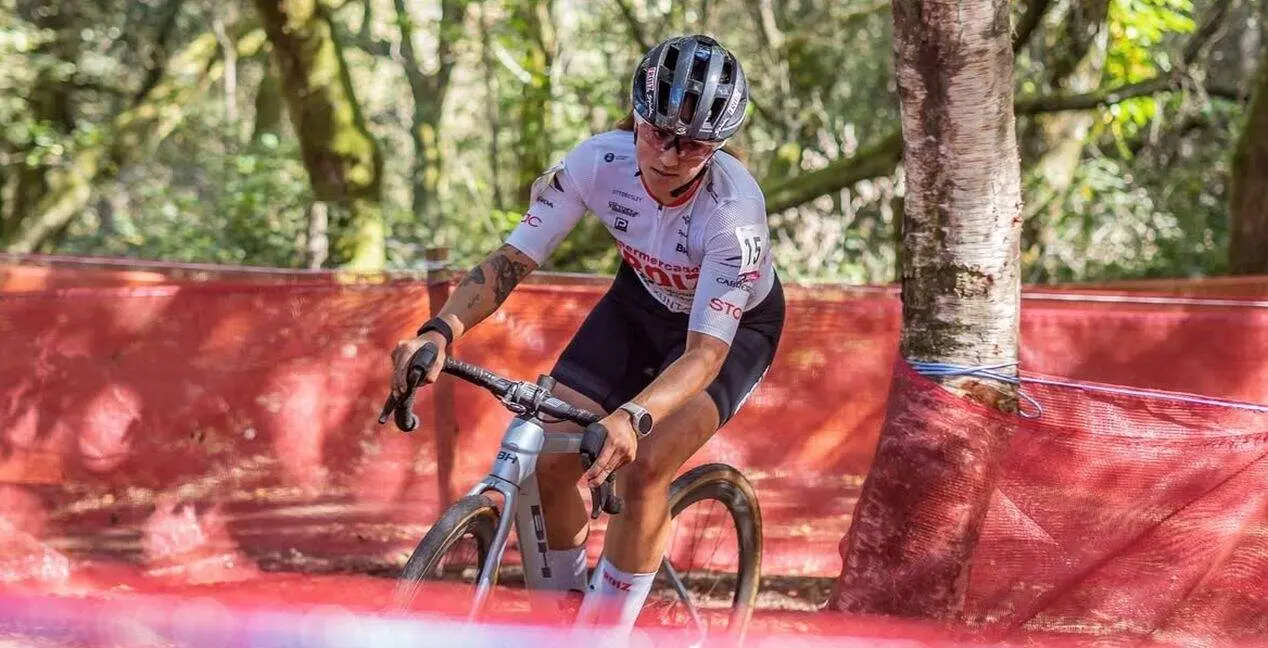 La ciclista Tamara Seijas.