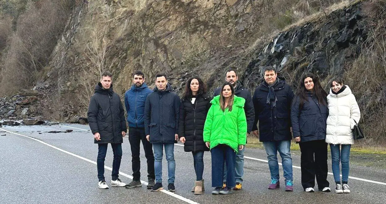 Visita carretera P&aacute;ramo del Sil&ndash;Villablino 1