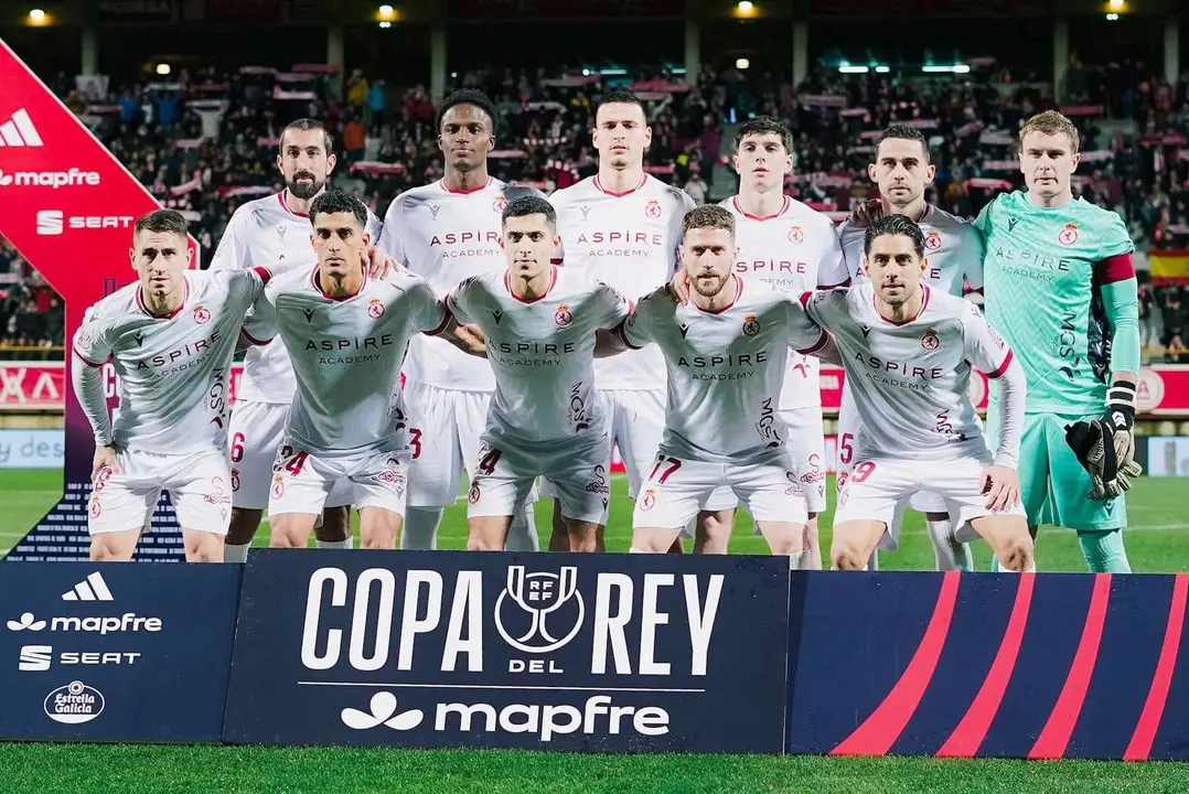 Equipo inicial de la Cultural, este martes en el Reino de Le&oacute;n.