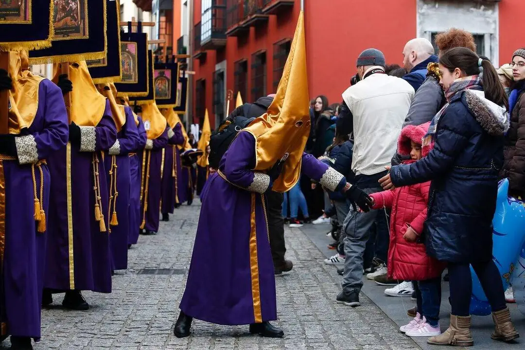 Procesi&oacute;n &lsquo;Jes&uacute;s Camino del Calvario&rsquo; organizada en Le&oacute;n por la Cofrad&iacute;a La Agon&iacute;a de Nuestro Se&ntilde;or